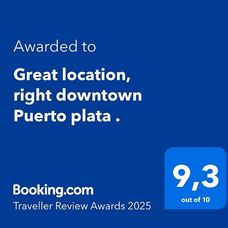 Great Location, Right Downtown Puerto Plata . Apartment Екстериор снимка